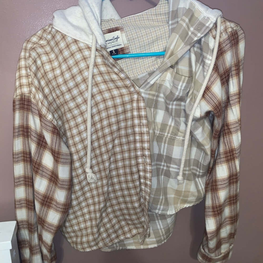 american eagle flannel jacket